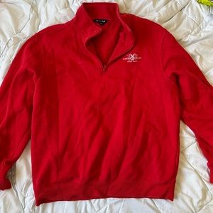Vintage red sports crewneck